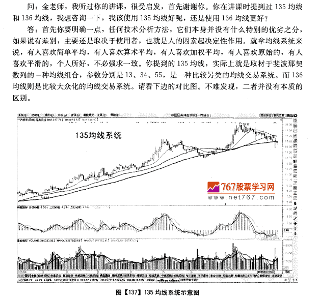 135均线和136均线谁更好